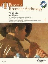 Baroque Recorder Anthology 1 published by Schott (Book & CD)