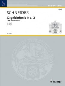 Schneider: Organ Symphony No. 2 published by Schott