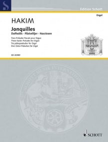 Hakim: Jonquilles for Organ published by Schott