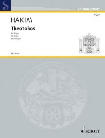 Hakim: Theotokos for Organ published by Schott