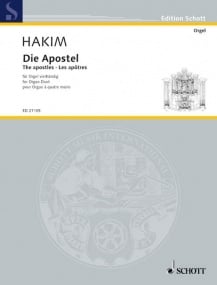 Hakim: The Apostles for Organ Duet published by Schott