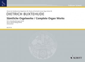 Buxtehude: Complete Organ Works Vol 4 published by Schott
