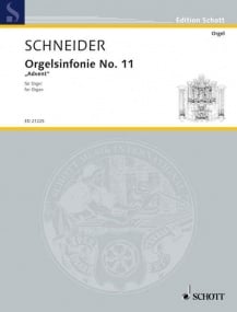 Schneider: Organ Symphony No. 11 published by Schott
