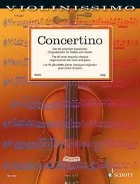Violinissimo  -  Concertino for Violin and Piano published by Schott