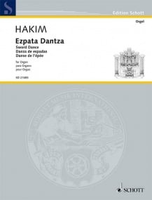 Hakim: Sword Dance for Organ published by Schott