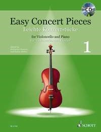 Easy Concert Pieces 1 - Cello published by Schott (Book & CD)