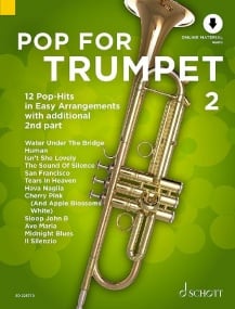 Pop For Trumpet 2 published by Schott (Book/Online Audio)