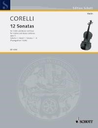 Corelli: Sonatas Opus 5 Volume 1 for Violin published by Schott