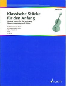 Classical Pieces for the Beginning Volume 2 for Cello published by Schott