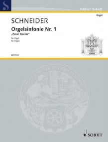 Schneider: Organ Symphony No. 1 published by Schott