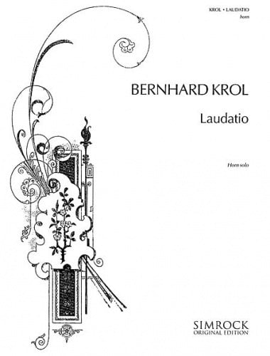 Krol: Laudatio for Horn published by Simrock