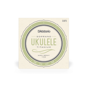 Titanium Ukulele Soprano String Set by D'Addario