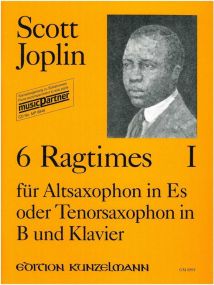 Joplin: 6 Ragtimes for Saxophone published by Kunzelmann