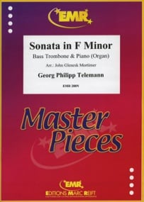 Telemann: Sonata in F min for Bass Trombone published by Marc Reift
