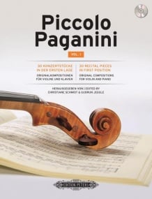 Piccolo Paganini for Violin & Piano Volume 1 published by Peters