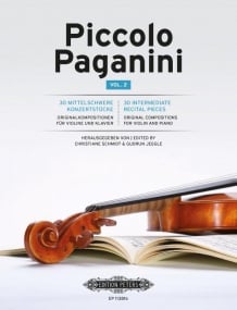 Piccolo Paganini for Violin & Piano Volume 2 published by Peters