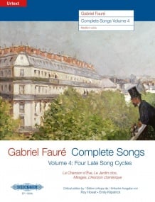 Faur: Complete Songs Volume 4 (Low Voice) published by Peters