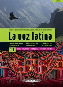 La Voz Latina: Choral Music from Latin American SATB published by Peters
