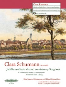 Clara Schumann Anniversary Songbook (High Voice) published by Peters