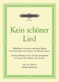 Kein schner Lied published by Peters