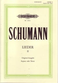 Schumann: Complete Songs Volume 2 High published by Peters Edition