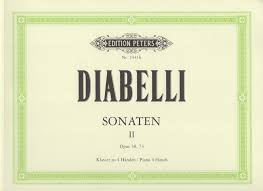 Diabelli: Sonatas Volume 2 for Piano Duet published by Peters