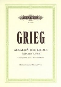 Grieg: Album of 60 Selected Songs for Low Voice published by Peters