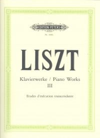 Liszt: Piano Works Volume 3 published by Peters