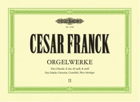 Franck: Organ Works Vol 2 published by Peters