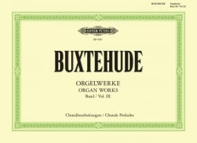 Buxtehude: Organ Works Vol 3 published by Peters