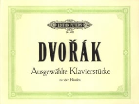 Dvorak: 12 Selected Pieces for Piano Duet published by Peters
