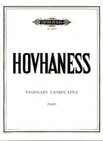 Hovhaness: Visionary Landscapes Opus 214 for Piano published by Peters