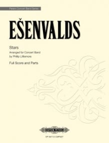 Esenvalds: Stars for Concert Band published by Peters