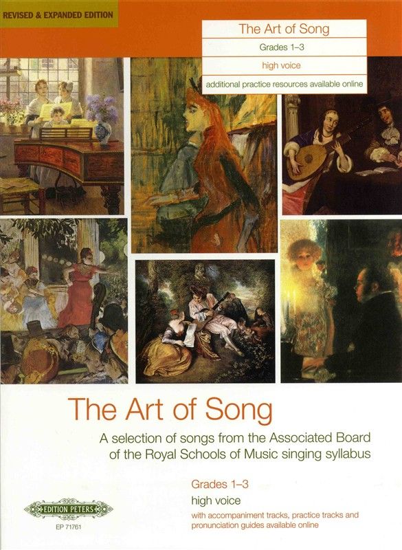 The Art of Song Grades 1 - 3  High Voice published by Peters Edition