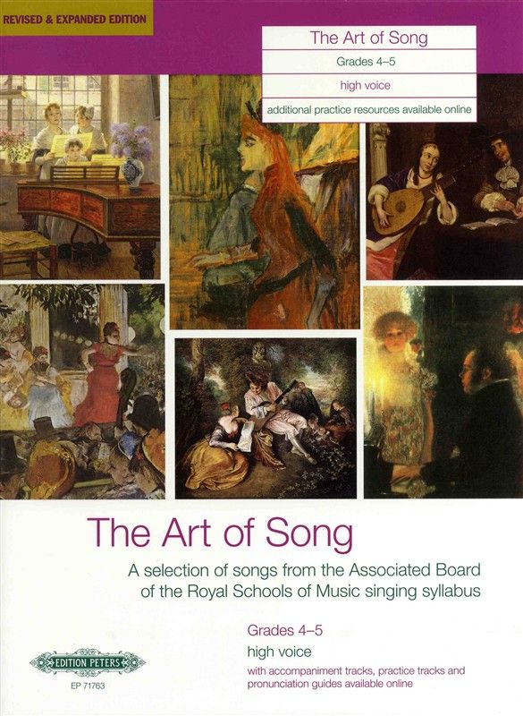 The Art of Song Grades 4 - 5 High Voice published by Peters Edition