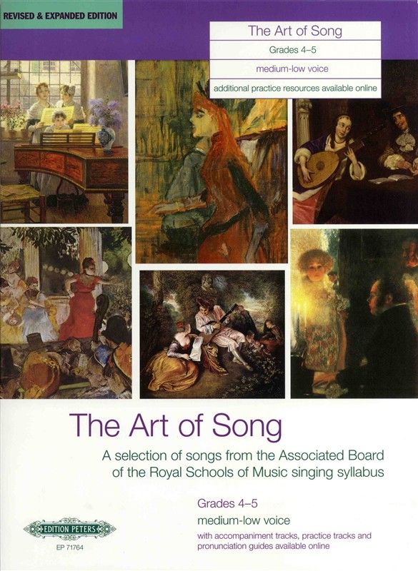 The Art of Song Grades 4 - 5 Medium/Low Voice published by Peters Edition