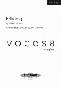 Schubert: Erlknig SSAATTBB published by Peters