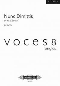 Smith: Nunc Dimittis SATB published by Peters