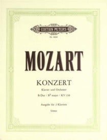 Mozart: Piano Concerto No.6 in B flat K238 published by Peters