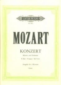Mozart: Piano Concerto No.11 in F K413 published by Peters