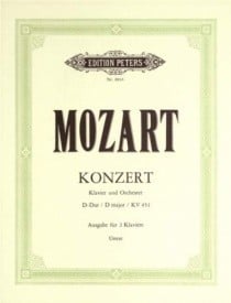 Mozart: Piano Concerto No.16 in D K451 published by Peters