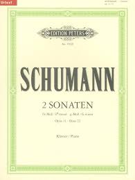 Schumann: Sonatas in F# minor Opus 11 & G minor Opus 22 for Piano published by Peters