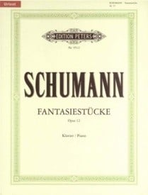 Schumann: Fantasiestucke Opus 12 for Piano published by Peters