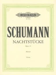 Schumann: Nachtstucke Opus 23 published by Peters