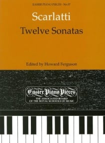 Scarlatti: 12 Sonatas for Piano published by ABRSM