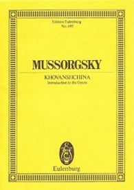 Mussorgsky: Khovanshchina Introduction to the Opera (Study Score) published by Eulenburg