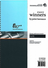 Easy Winners for Flute published by Brasswind (Book & CD)
