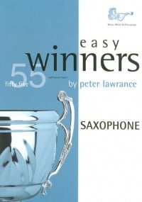 Easy Winners for Saxophone published by Brasswind