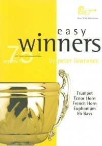 Easy Winners for Treble Clef Brass published by Brasswind (Book & CD)