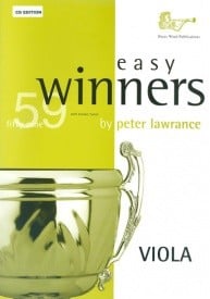 Easy Winners for Viola published by Brasswind (Book & CD)